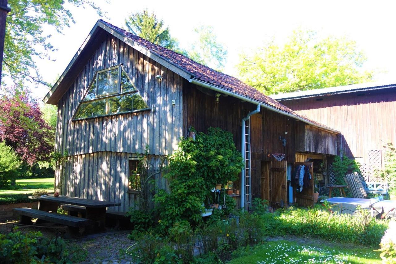 Ferienhaus Eichhof, Garlstorf - Lueneburger Heide Esterno foto