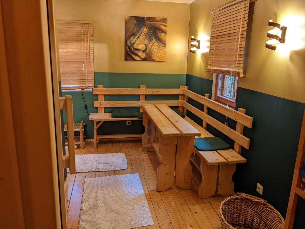 Ferienhaus Eichhof, Garlstorf - Lueneburger Heide Esterno foto