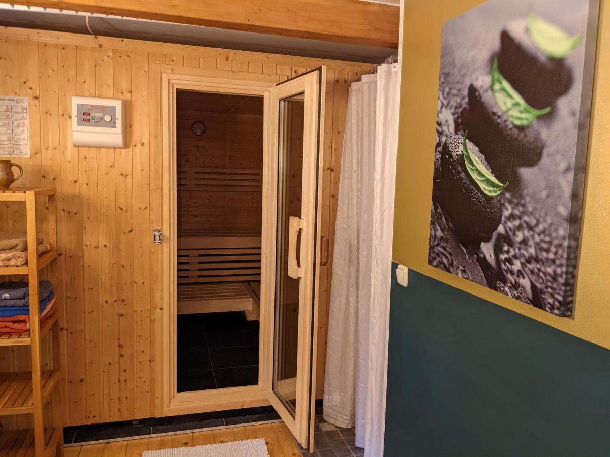 Ferienhaus Eichhof, Garlstorf - Lueneburger Heide Esterno foto